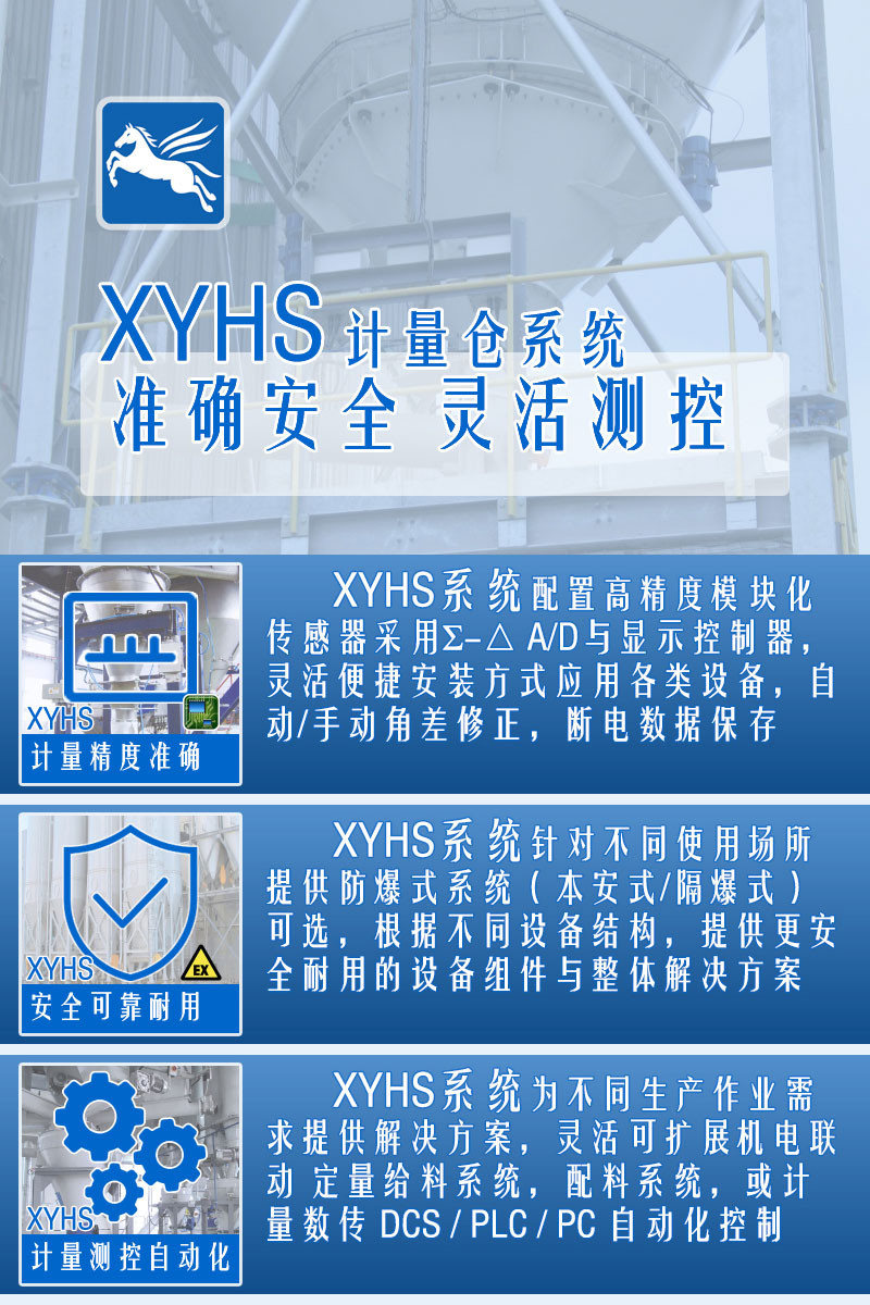 XYHS料倉秤罐倉秤_計量倉稱重系統(tǒng) 特點
