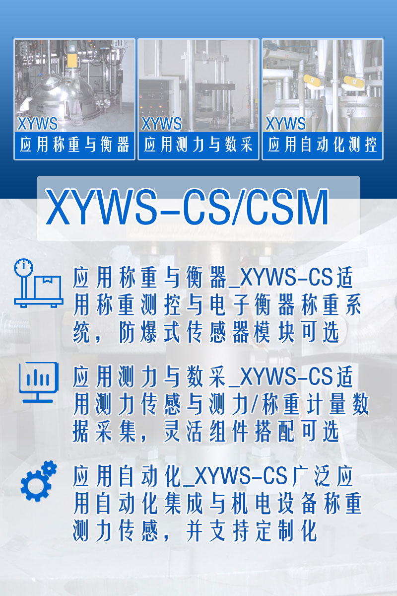 XYWS-CS稱重傳感器 測(cè)力傳感器 功能